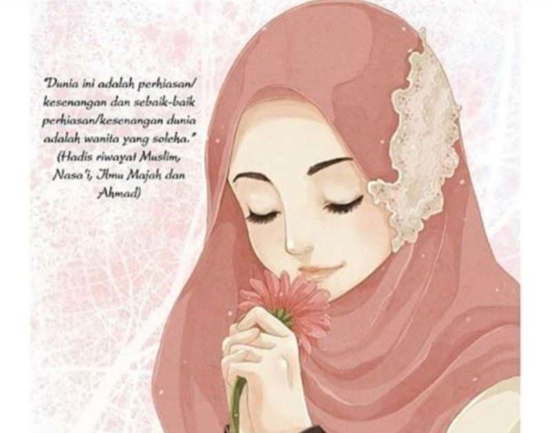 Detail Gambar Kartun Muslimah Unik Nomer 2