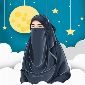 Detail Gambar Kartun Muslimah Unik Nomer 53