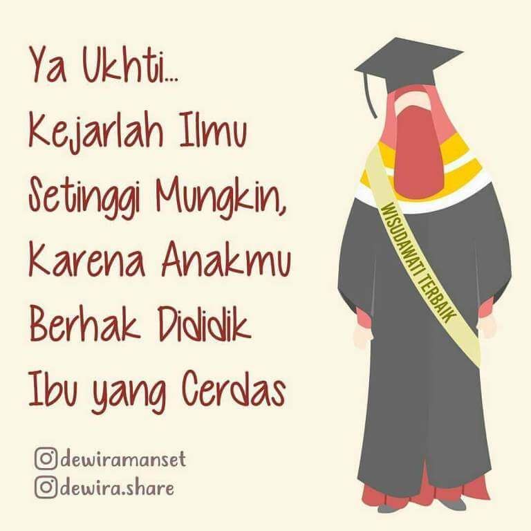 Detail Gambar Kartun Muslimah Wisuda Nomer 44