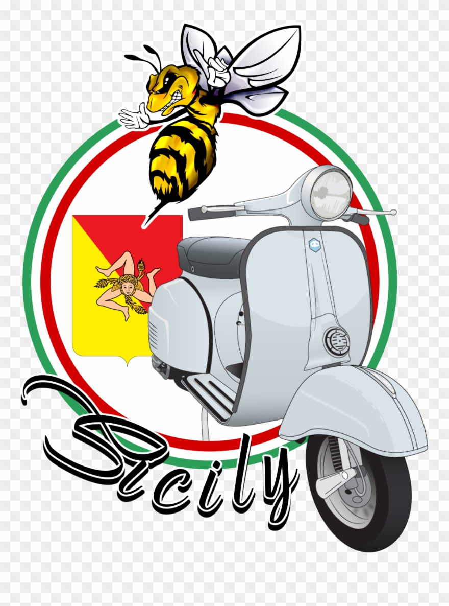 Detail Gambar Kartun Naik Vespa Nomer 23