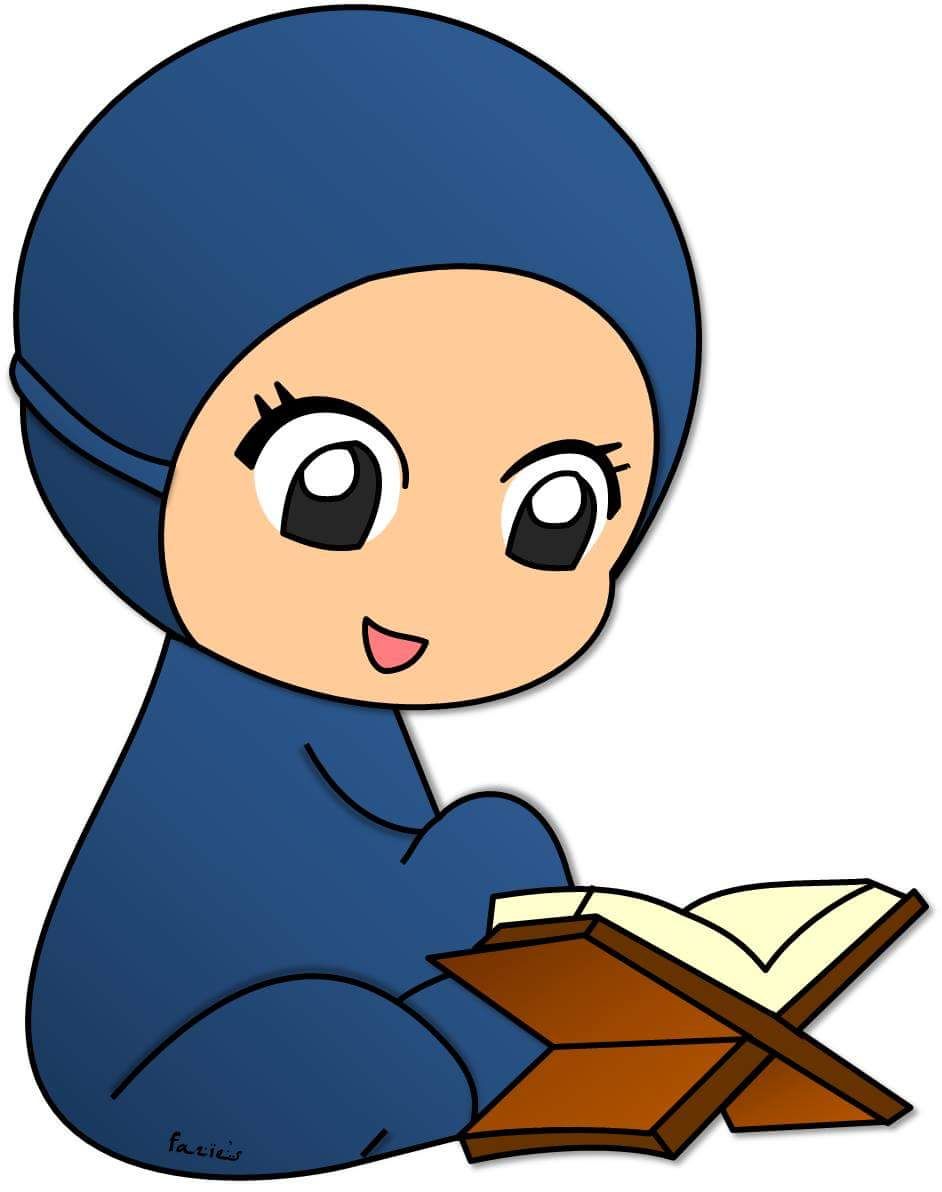 Detail Gambar Kartun Ngaji Quran Nomer 10