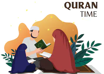 Detail Gambar Kartun Ngaji Quran Nomer 43