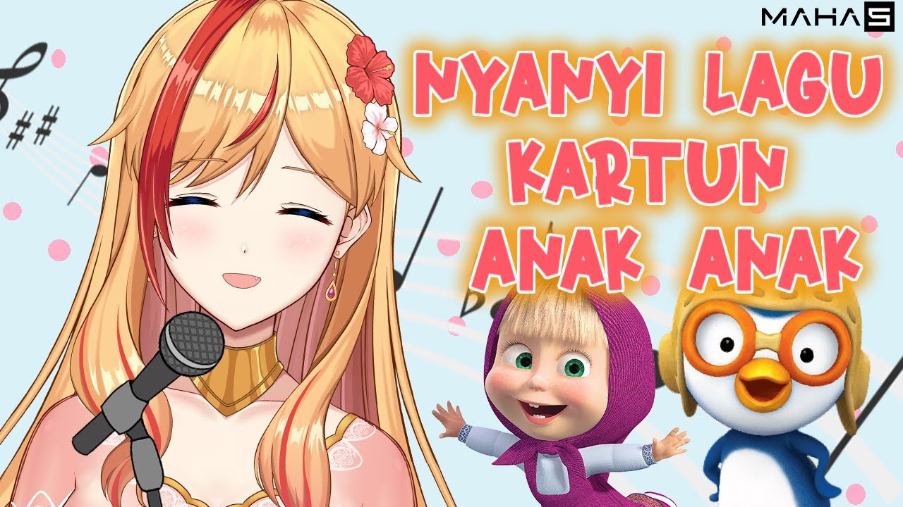 Detail Gambar Kartun Nyanyi Nomer 25