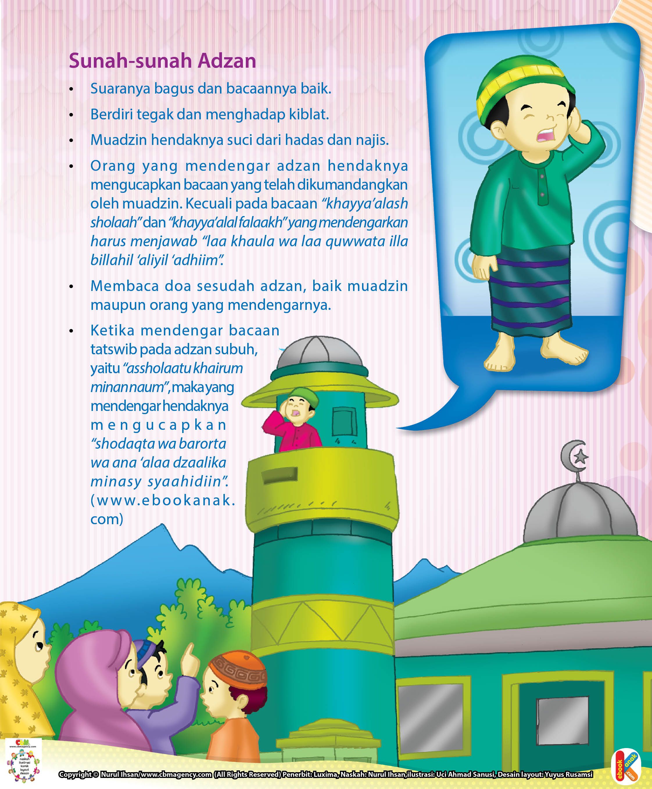 Detail Gambar Kartun Orang Adzan Nomer 23