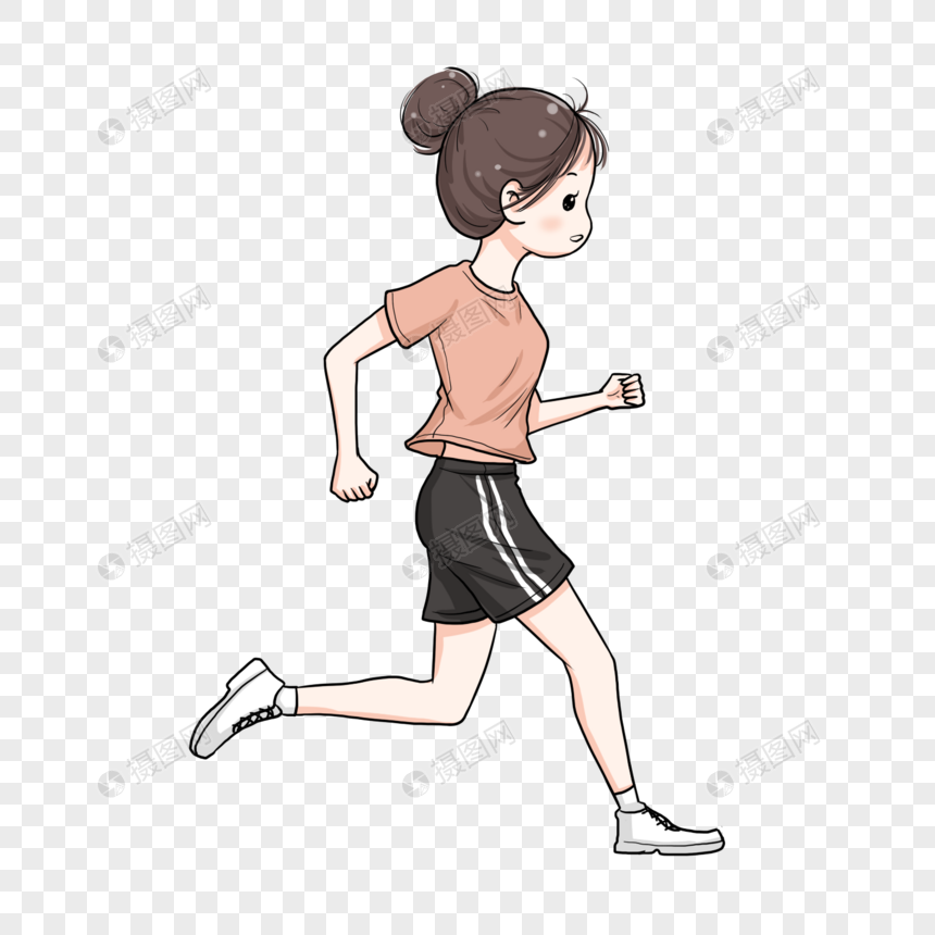 Detail Gambar Kartun Orang Berlari Nomer 9