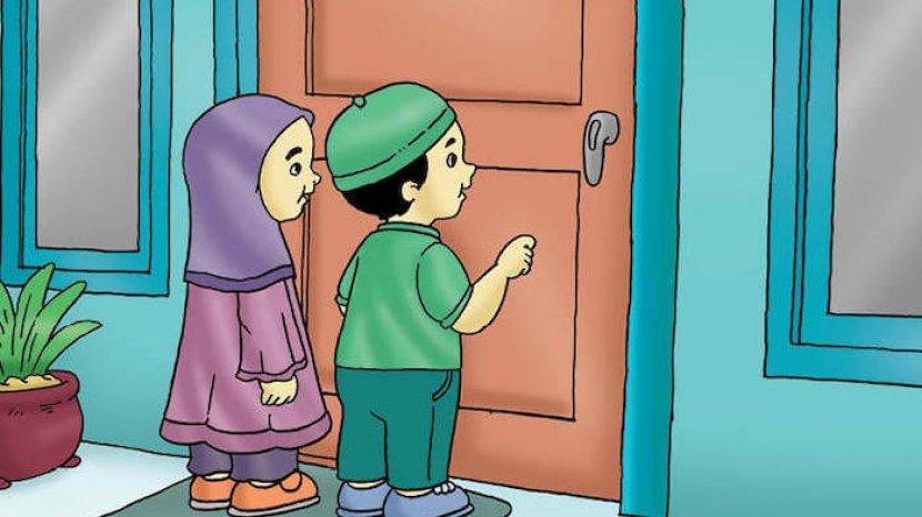 Detail Gambar Kartun Orang Bertamu Nomer 14