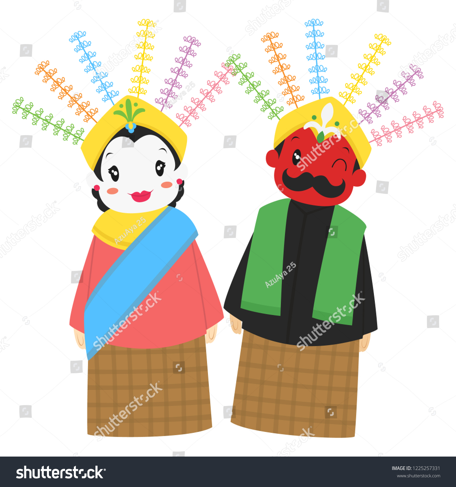 Detail Gambar Kartun Orang Betawi Nomer 42