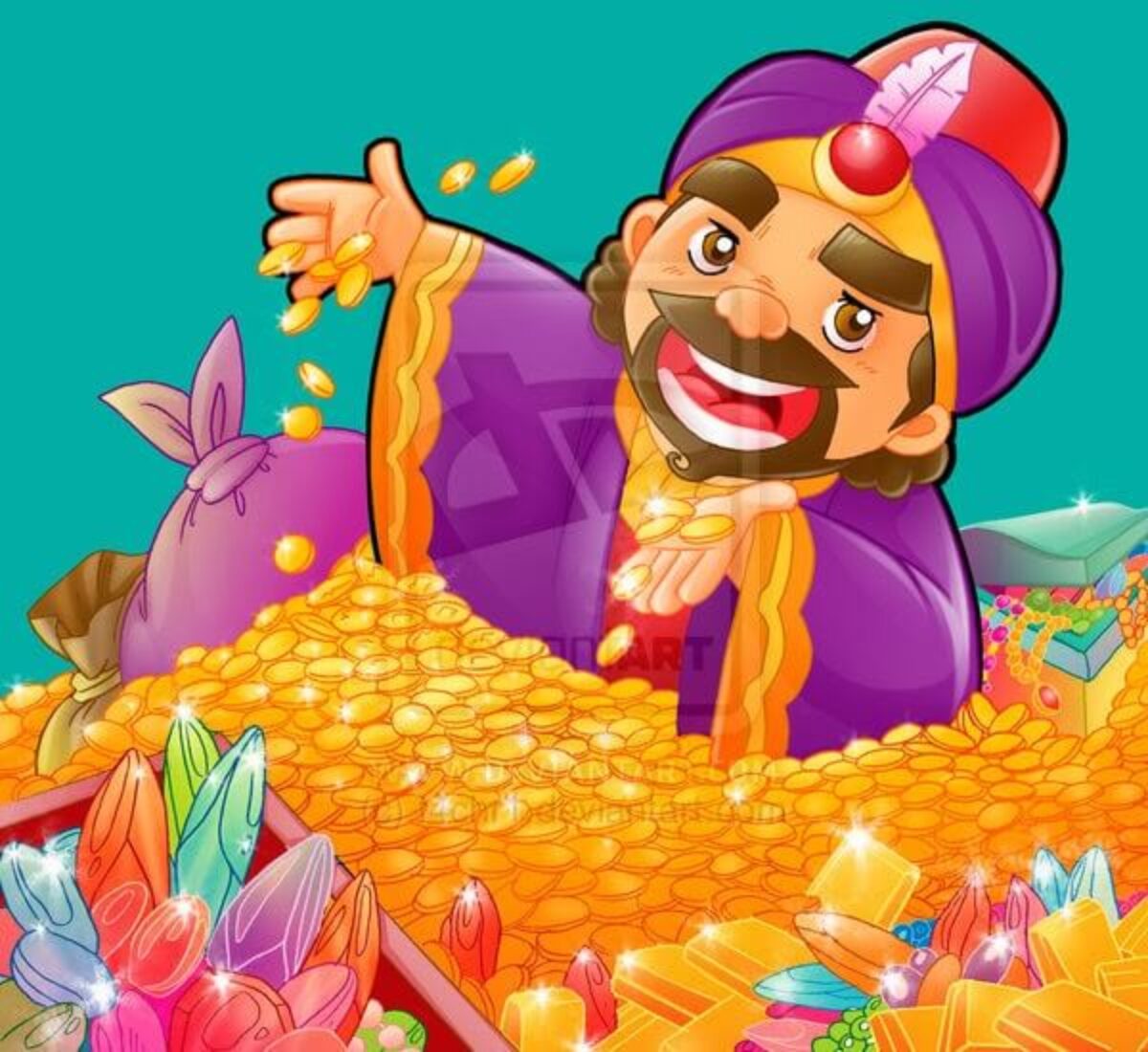 Gambar Kartun Orang Kaya 56+ Koleksi Gambar