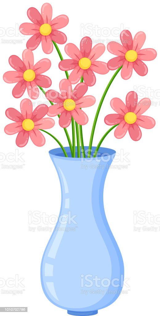 Detail Gambar Kartun Orang Membuat Vas Bunga Nomer 12