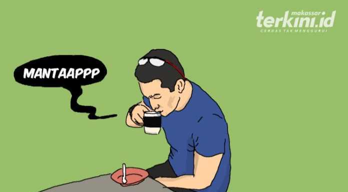 Detail Gambar Kartun Orang Minum Nomer 23