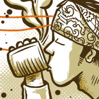 Detail Gambar Kartun Orang Minum Nomer 45