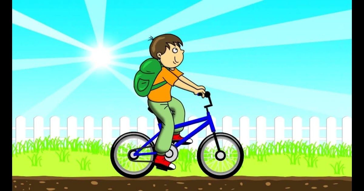 Gambar Kartun Orang Naik Sepeda - KibrisPDR