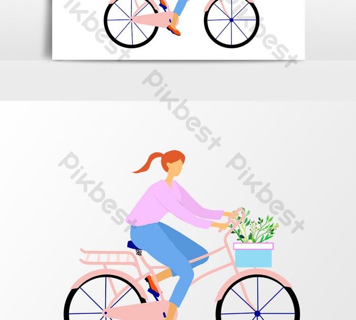 Detail Gambar Kartun Orang Naik Sepeda Nomer 11