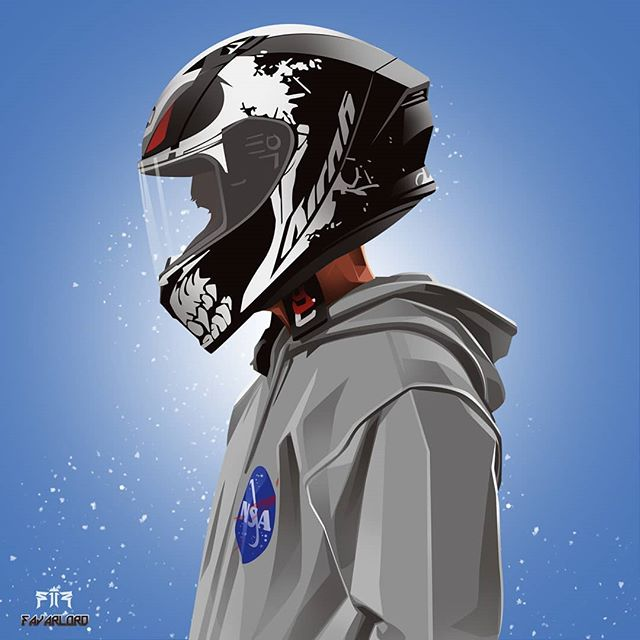 Detail Gambar Kartun Orang Pake Helm Kyt Nomer 7