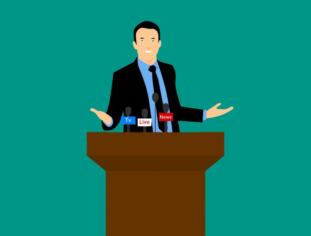 Detail Gambar Kartun Orang Pidato Nomer 5
