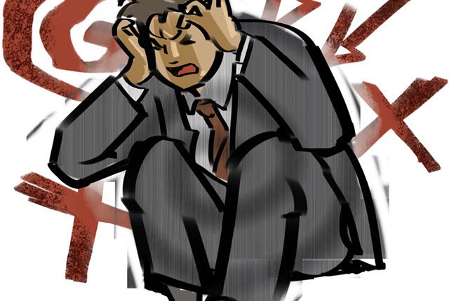 Detail Gambar Kartun Orang Stress Nomer 16