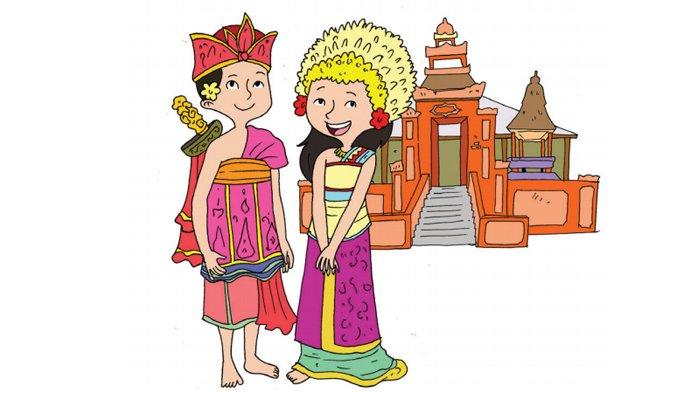 Detail Gambar Kartun Pakaian Adat Indonesia Nomer 17