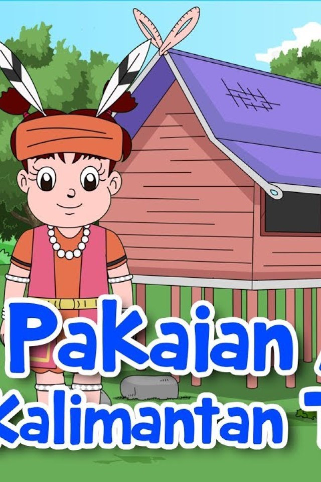 Detail Gambar Kartun Pakaian Adat Kalimantan Nomer 42