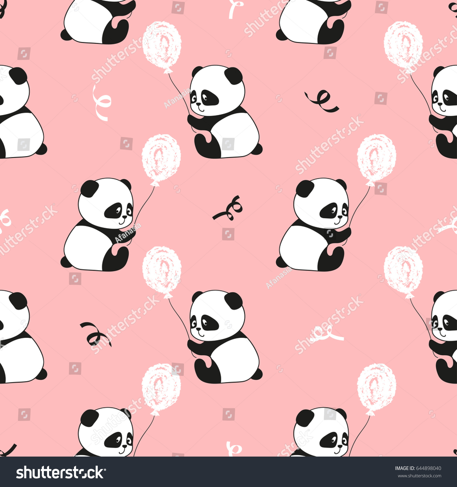 Detail Gambar Kartun Panda Pink Nomer 3