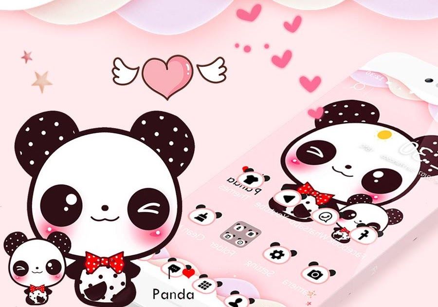 Detail Gambar Kartun Panda Pink Nomer 38