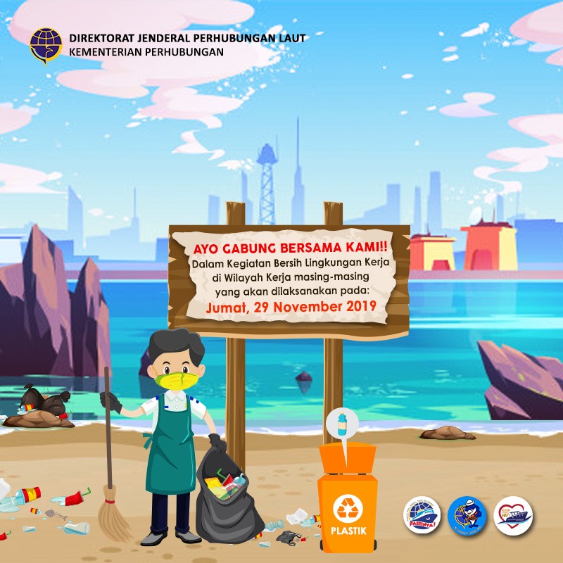 Detail Gambar Kartun Pantai Bersih Nomer 9