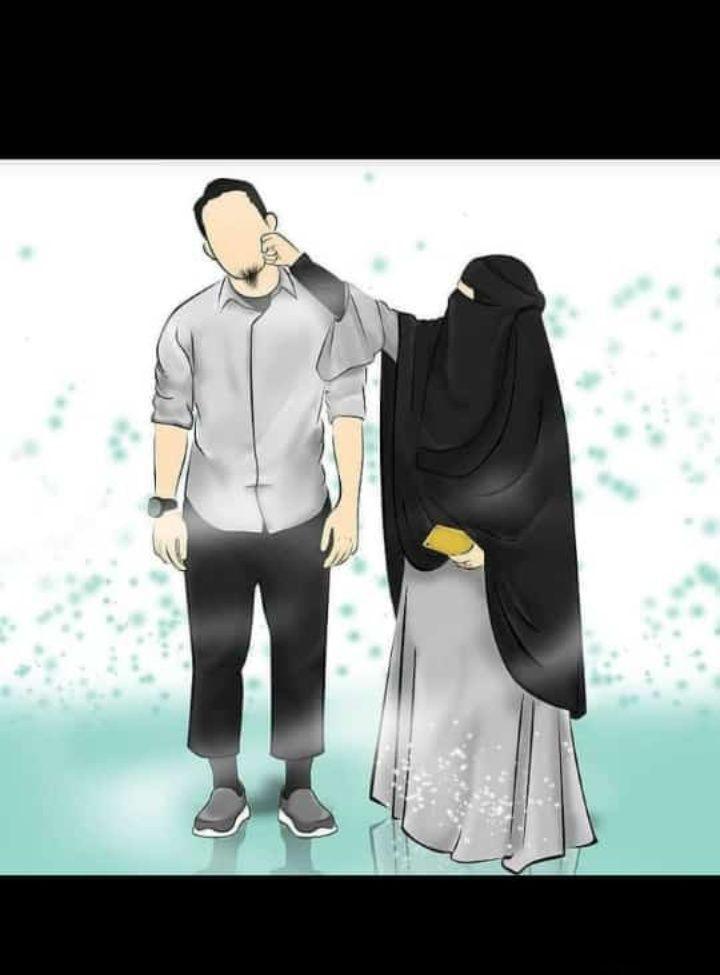 Detail Gambar Kartun Pasangan Islami Nomer 54