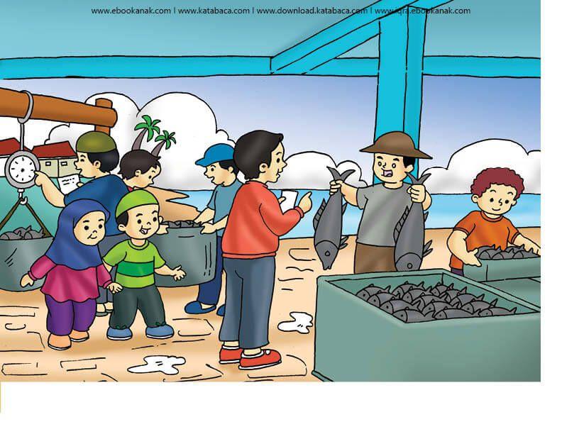 Detail Gambar Kartun Pasar Tradisional Nomer 28