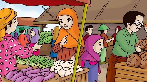Detail Gambar Kartun Pasar Tradisional Nomer 7