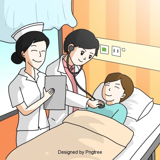 Download Gambar Kartun Pasien Dan Dokter Nomer 1