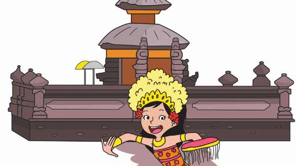 Detail Gambar Kartun Pawai Budaya Nomer 12