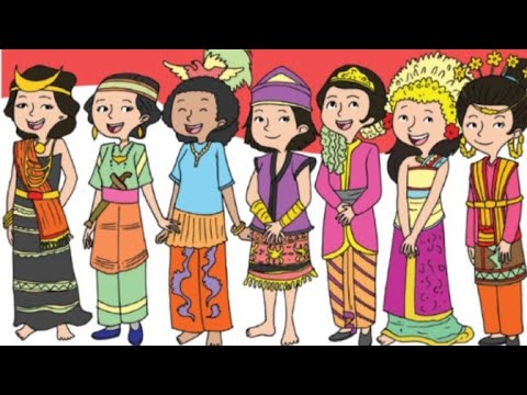 Detail Gambar Kartun Pawai Budaya Nomer 14