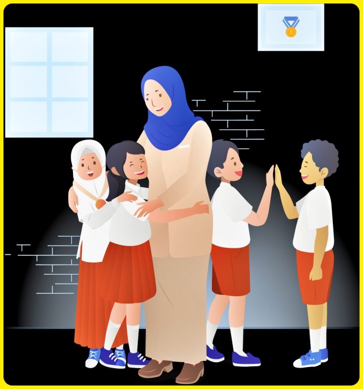 Detail Gambar Kartun Pelajar Sd Islam Nomer 12