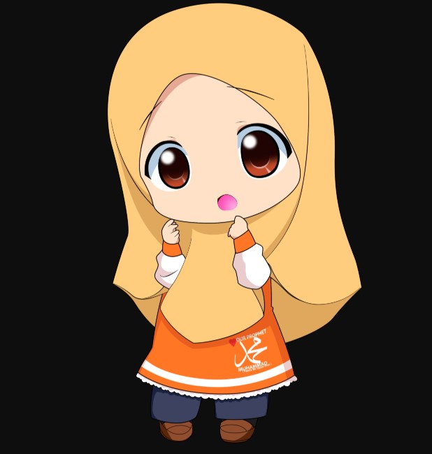 Detail Gambar Kartun Pendidikan Muslimah Lucu Dan Imut Nomer 44