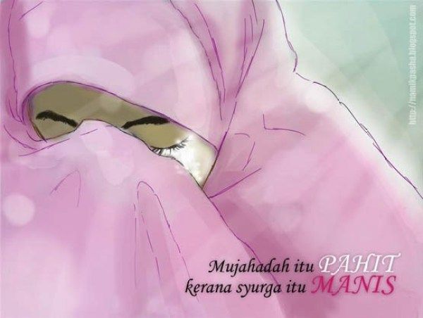 Detail Gambar Kartun Pendidikan Muslimah Lucu Dan Imut Nomer 58