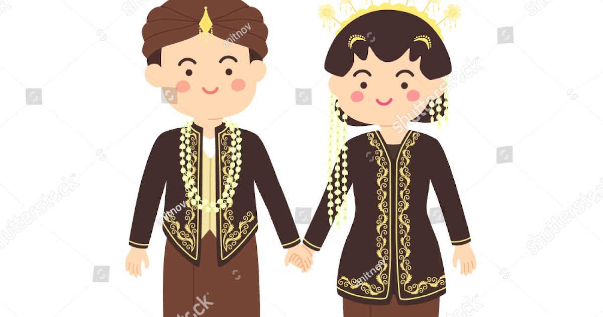 Detail Gambar Kartun Pengantin Jawa Nomer 19