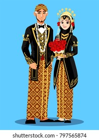 Detail Gambar Kartun Pengantin Muslim Nomer 26