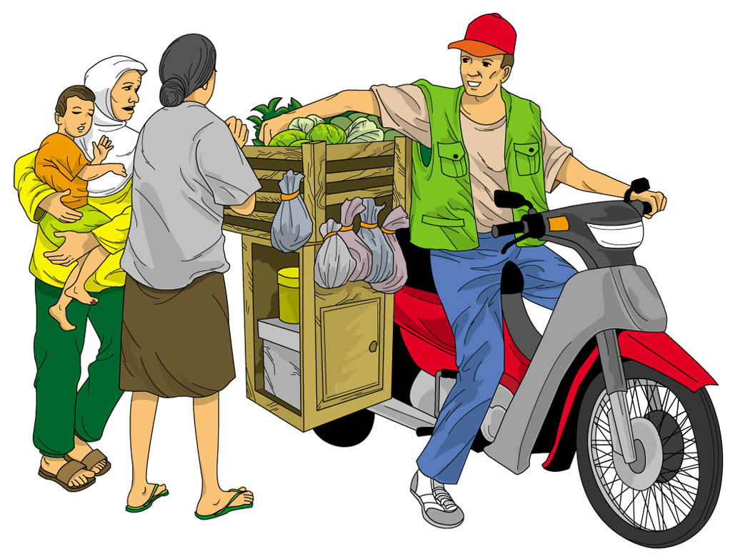 Detail Gambar Kartun Penjual Nomer 20