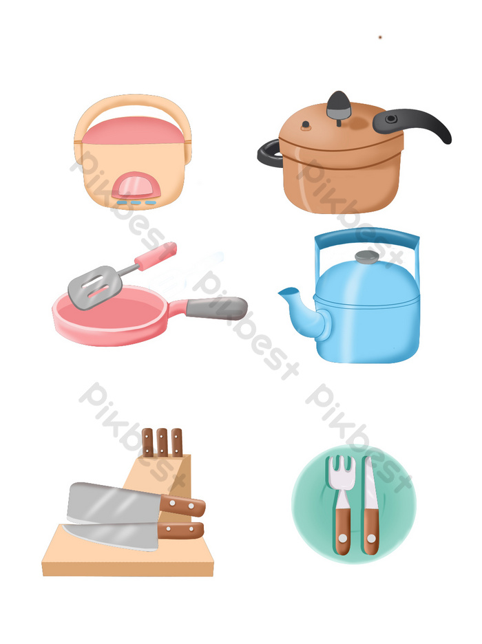Detail Gambar Kartun Peralatan Dapur Nomer 22