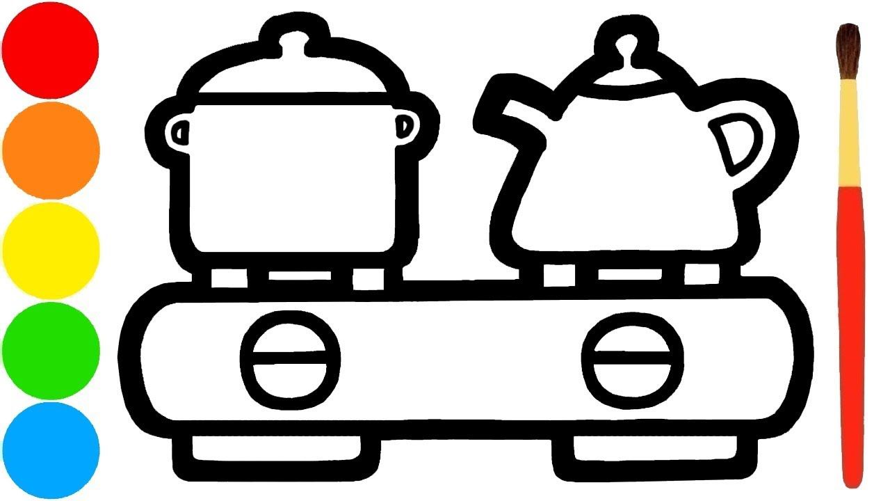 Detail Gambar Kartun Peralatan Dapur Nomer 40