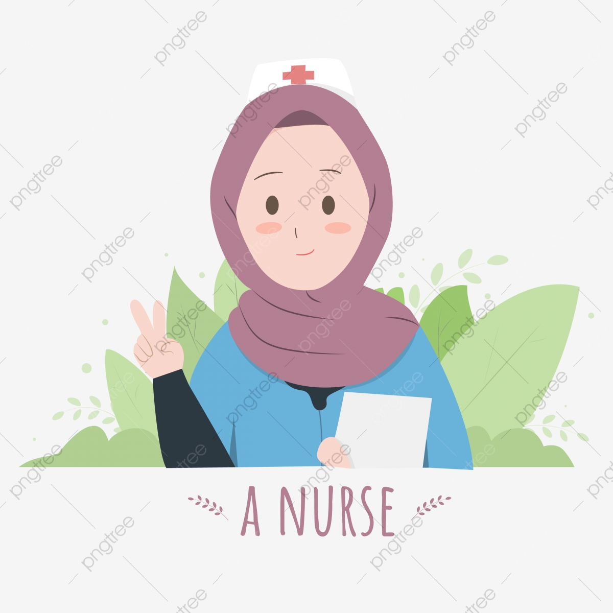 Detail Gambar Kartun Perawat Muslimah Nomer 20