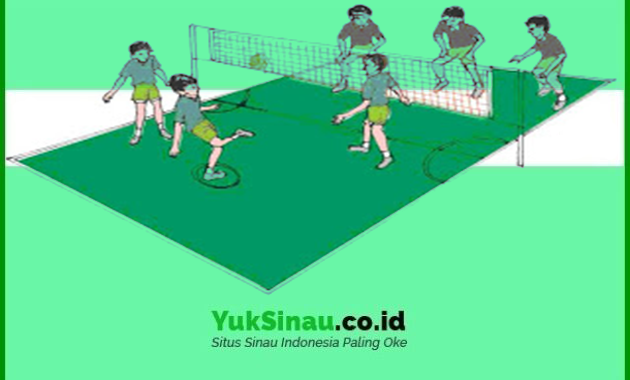 Detail Gambar Kartun Permainansepak Takraw Nomer 20