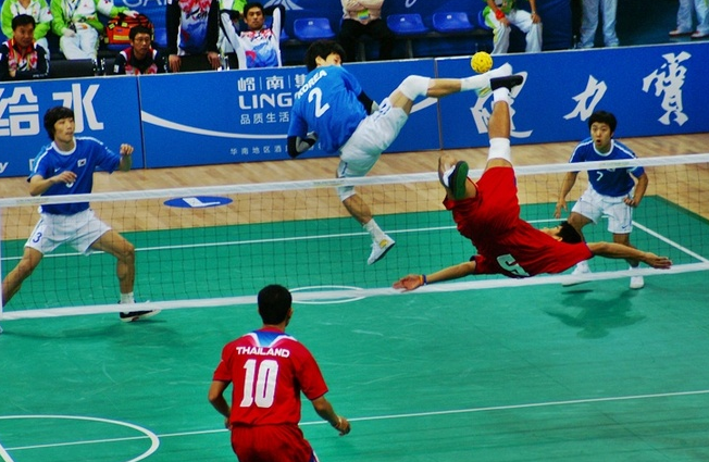 Detail Gambar Kartun Permainansepak Takraw Nomer 22