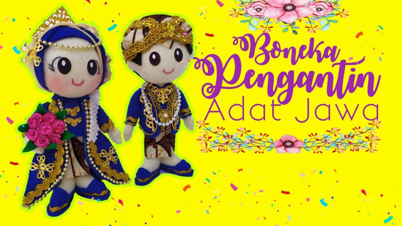 Detail Gambar Kartun Pernikahan Adat Jawa Nomer 47