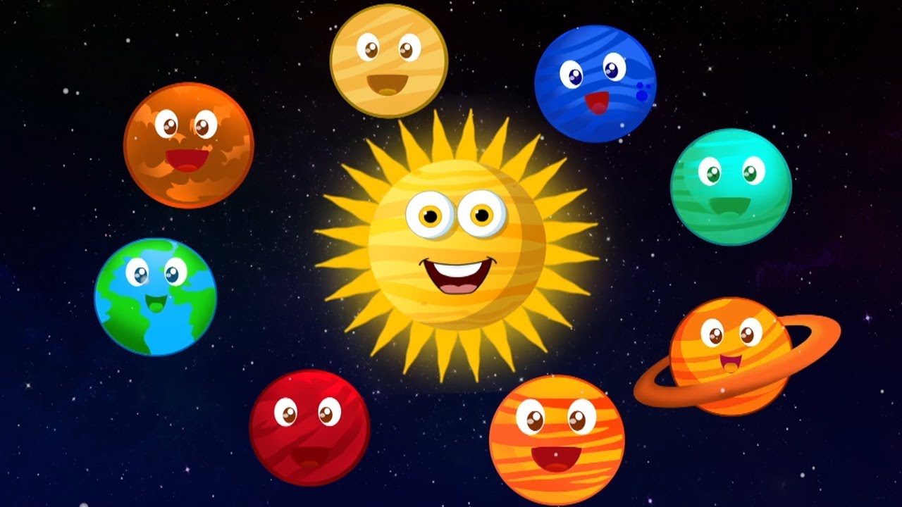 Gambar Kartun Planet Tata Surya - KibrisPDR