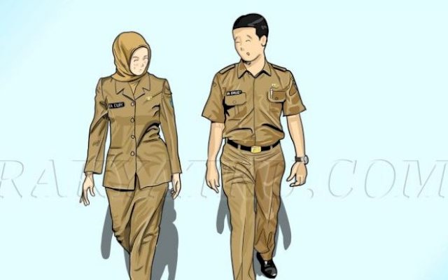 Detail Gambar Kartun Pns Bekerja Nomer 38