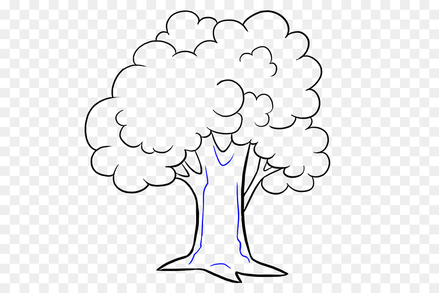 Detail Gambar Kartun Pohon Hitam Putih Nomer 5