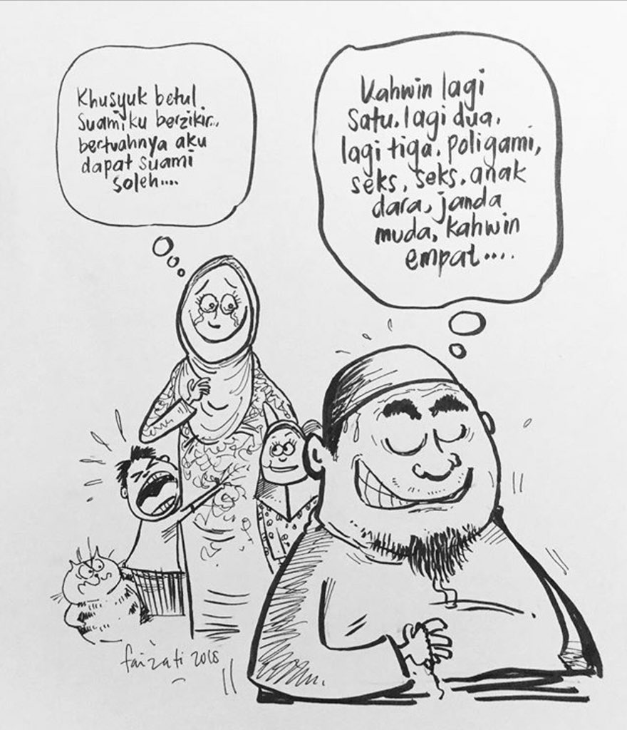 Detail Gambar Kartun Poligami Nomer 21