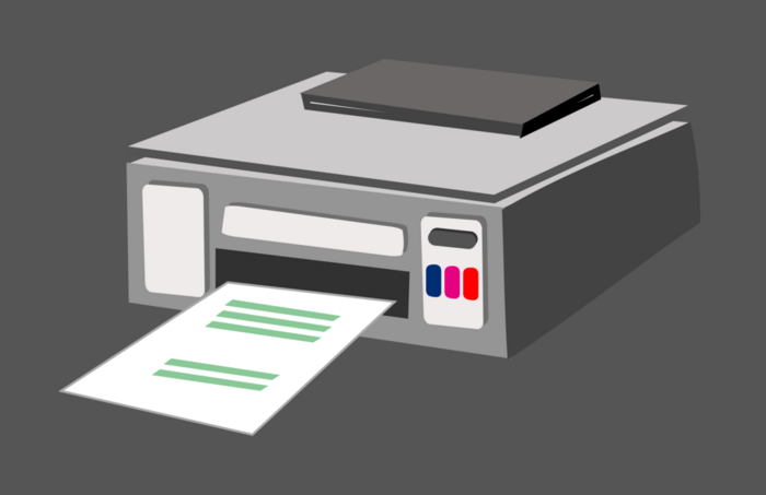 Detail Gambar Kartun Printer Di Kantor Nomer 2