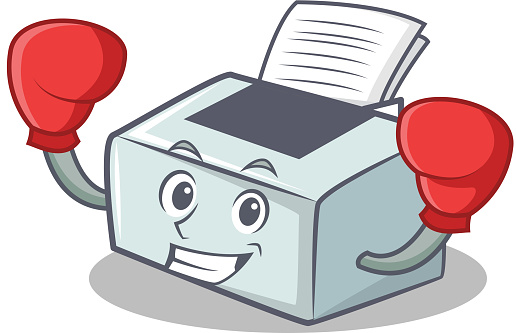 Detail Gambar Kartun Printer Di Kantor Nomer 30