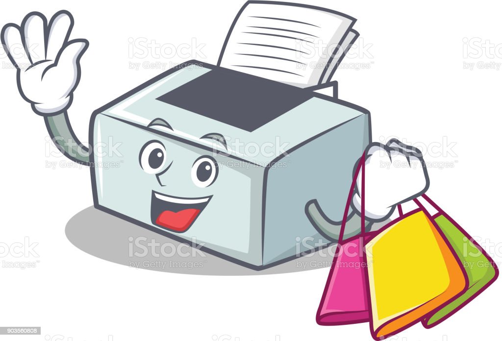 Detail Gambar Kartun Printer Di Kantor Nomer 4